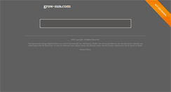 Desktop Screenshot of grow-sun.com